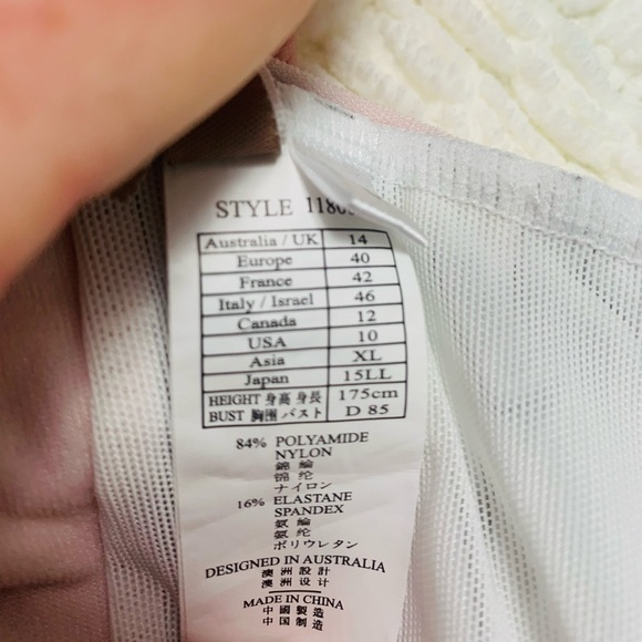 Sunseeker flower bomb underwired swimsuit SZ 10 Cup D Floral - Picture 7 of 8